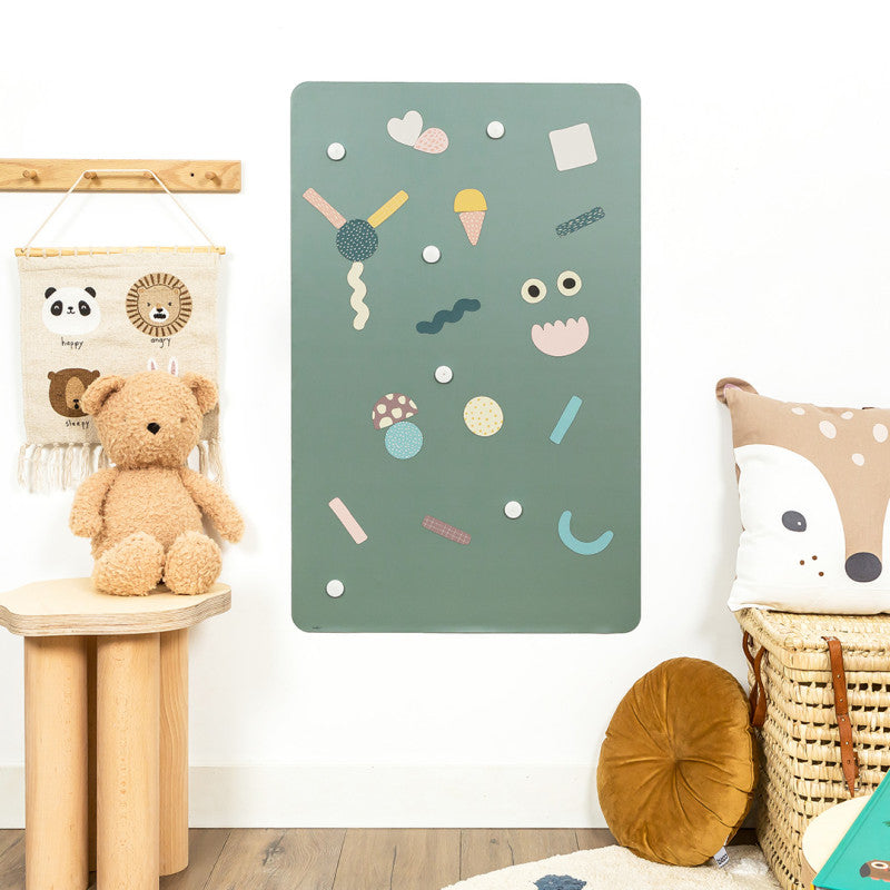 Tabla magnetica dreptunghiulara - verde [2]