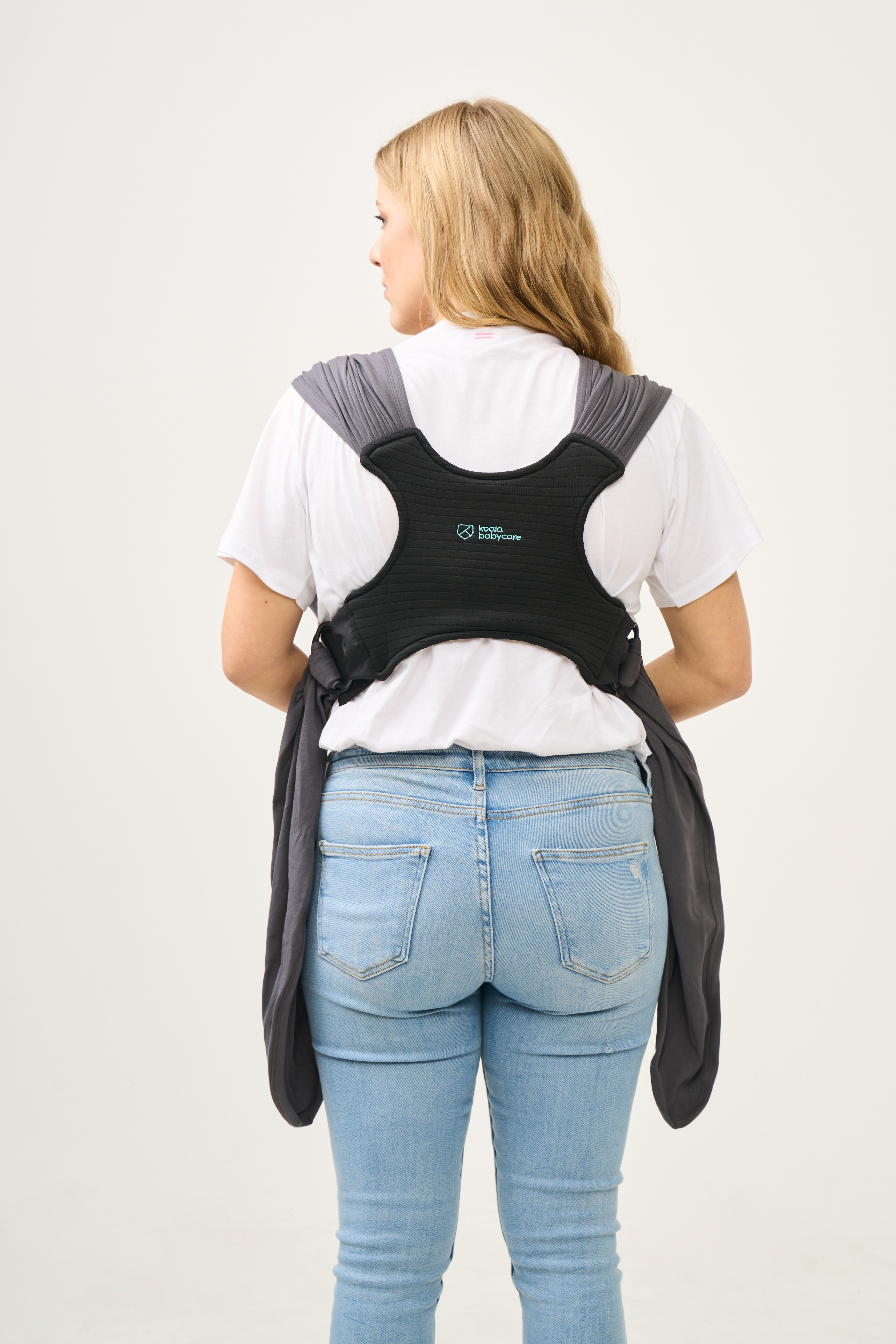 Marsupiu ergonomic pentru bebeluși, Koala Cuddle Band 2, Anthracite [3]