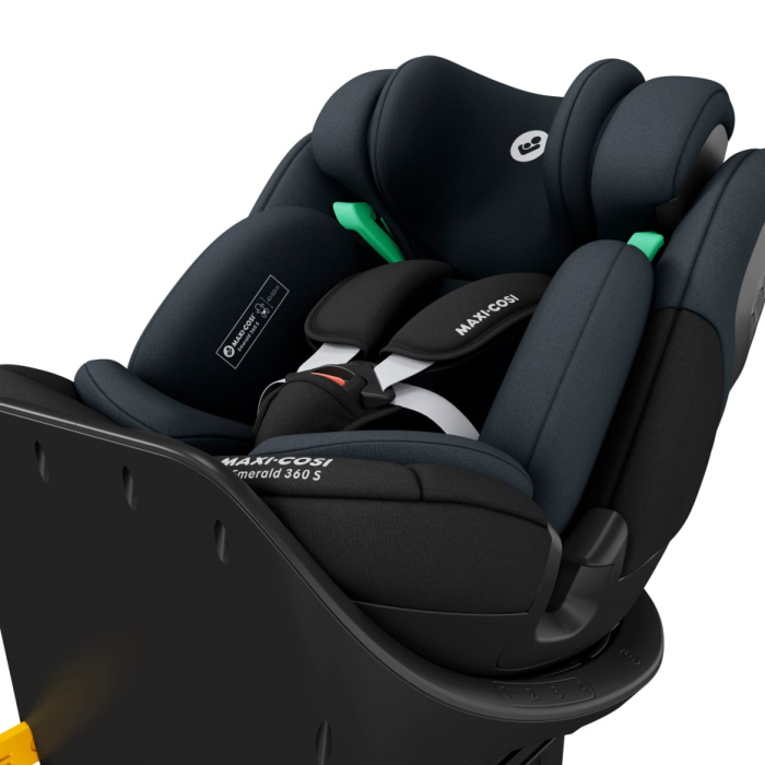 Scaun Auto I-Size Maxi-Cosi EMERALD 360 S de la nastere -12 ani Tonal Black [20]