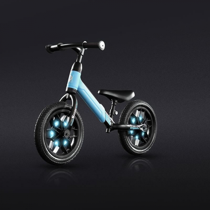 Bicicleta fara pedale Balance bike Spark Albastru [6]