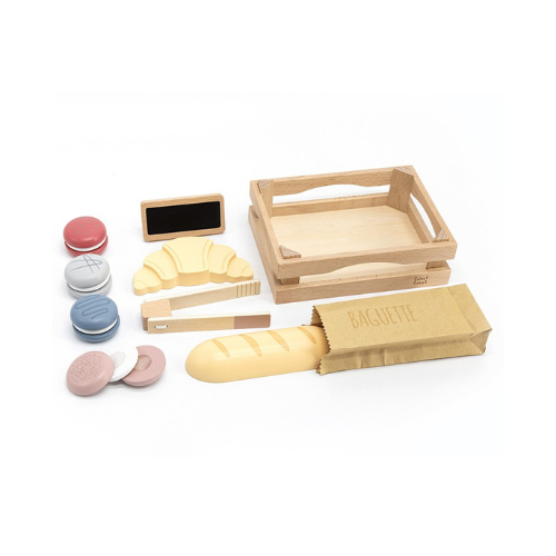 Jucărie din lemn - Set de patiserie [2]