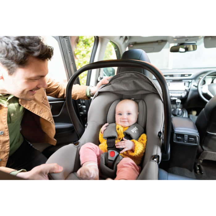 Joie - Carucior 3 in 1   reglabil pe inaltime Alore, cu landou   Landou Ramble XL si Scoica auto I-snug 2  Pebble [13]