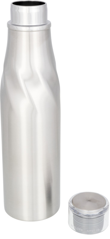 Sticlă Termos  Hugo de 650 ml cu Izolație din Cupru  - Argintiu [2]