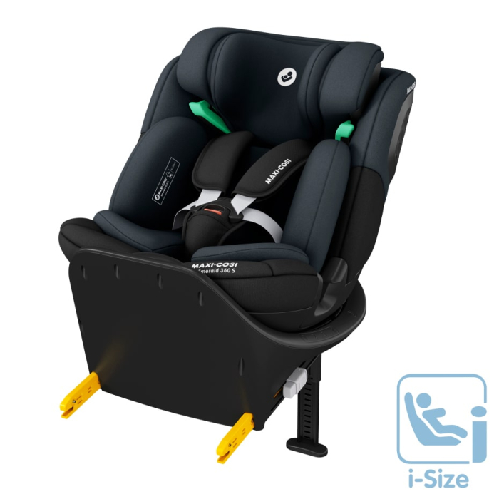 Scaun Auto I-Size Maxi-Cosi EMERALD 360 S de la nastere -12 ani Tonal Black [16]