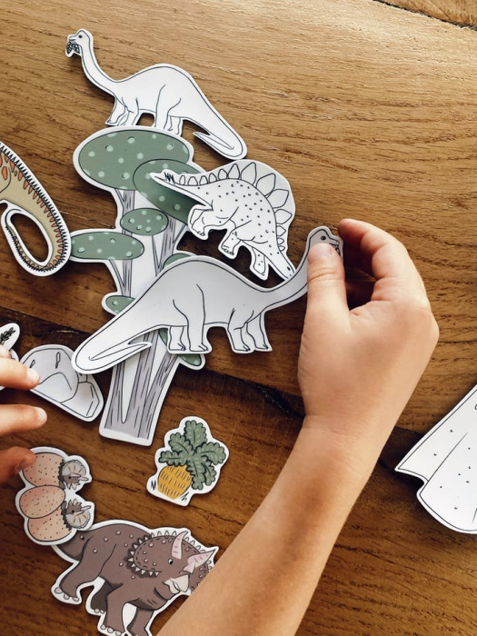 Accesorii ''Dinozauri'' pentru tabla magnetica [3]