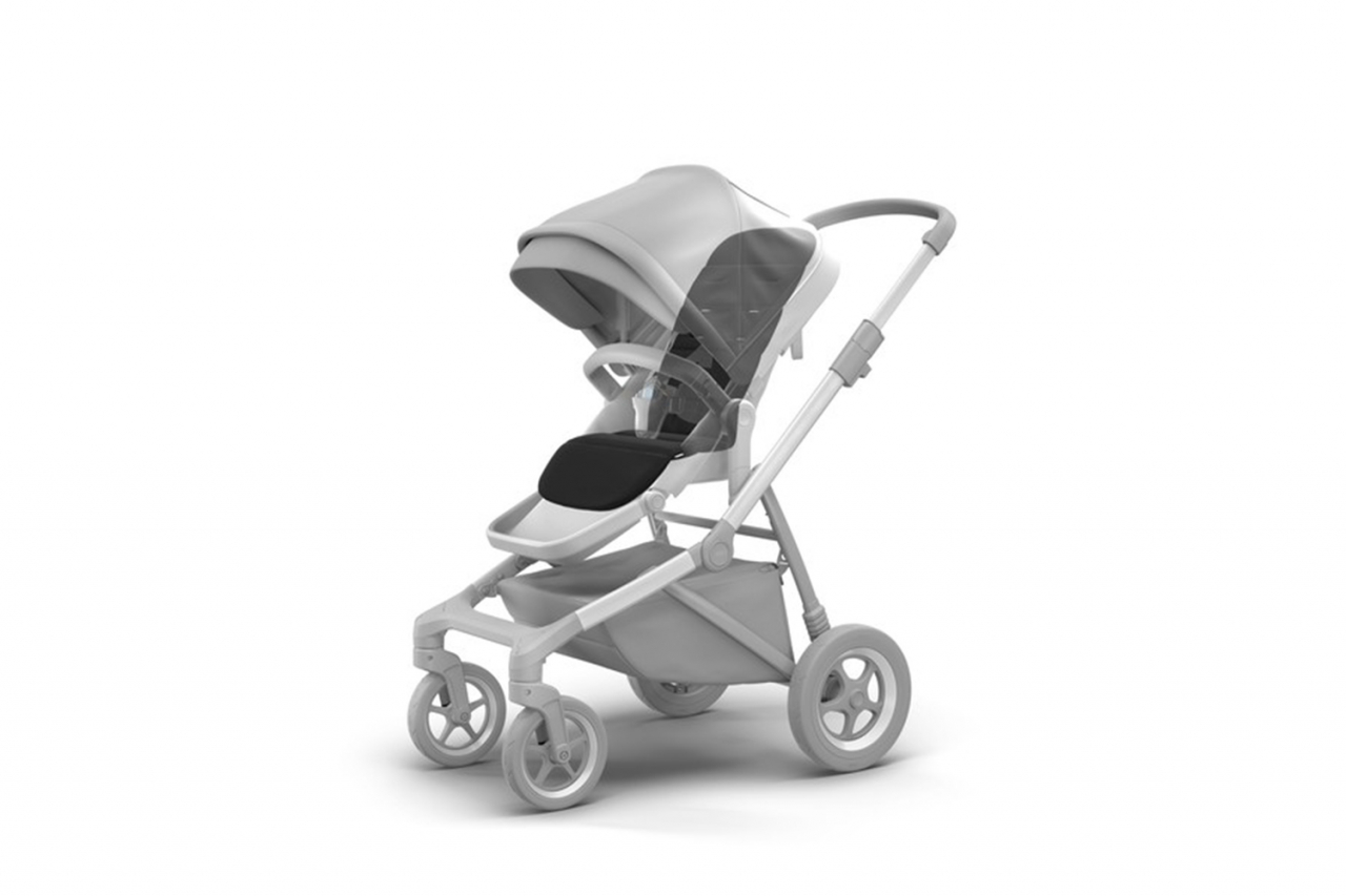 Accesoriu Thule  Seat Liner - captuseala pentru scaun carucior Thule Sleek si Thule Spring - Mignight Black [2]