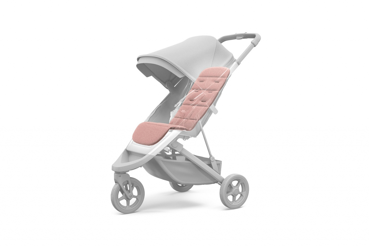 Accesoriu Thule  Seat Liner - captuseala pentru scaun carucior Thule Sleek si Thule Spring - Misty Rose [2]