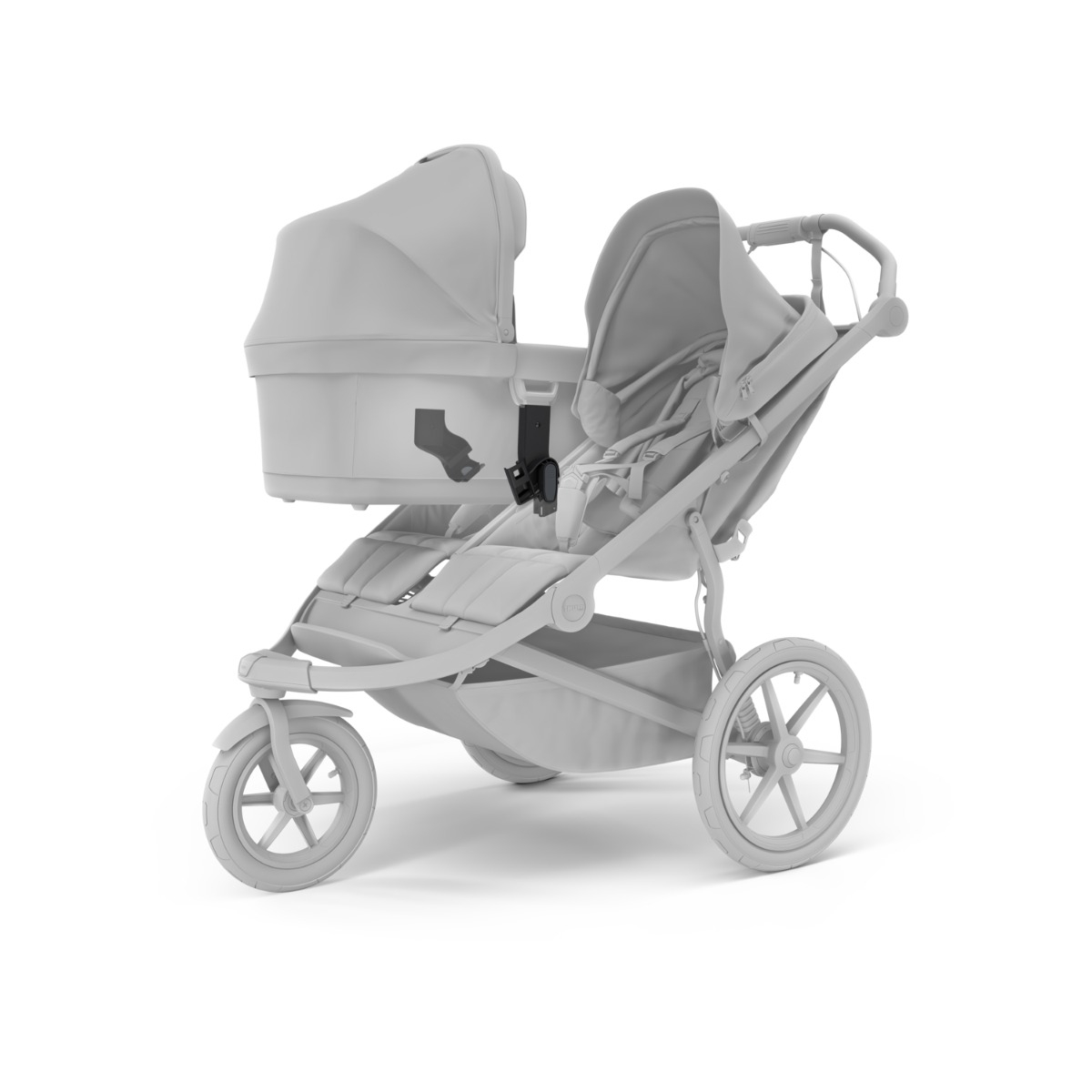 Adaptor pentru landou Thule Urban Glide 3 double Bassinet Adapter [2]