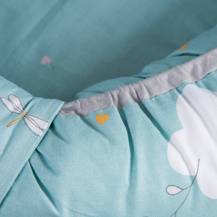 Suport de dormit Babynest, 70x45 cm, Airy Blue Sea [2]