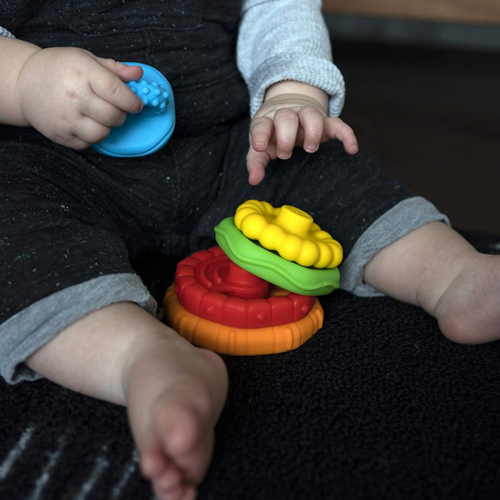 Baby Einstein - Jucarie multisenzoriala si de dentitie Stacking Teether [4]