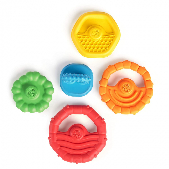 Baby Einstein - Jucarie multisenzoriala si de dentitie Stacking Teether [6]