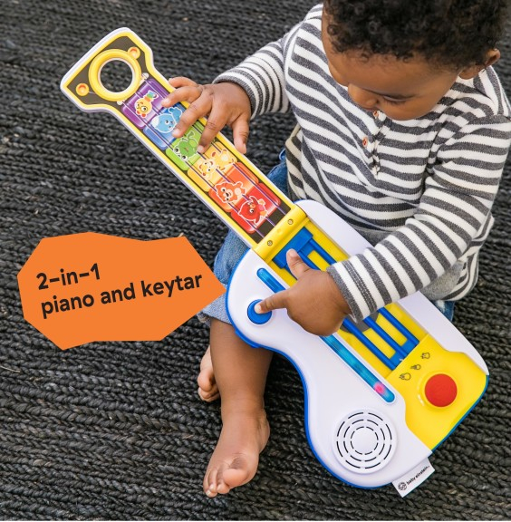 Baby Einstein - Jucarie muzicala 2 in 1 chitara si pian Flip & Riff Keytar [3]