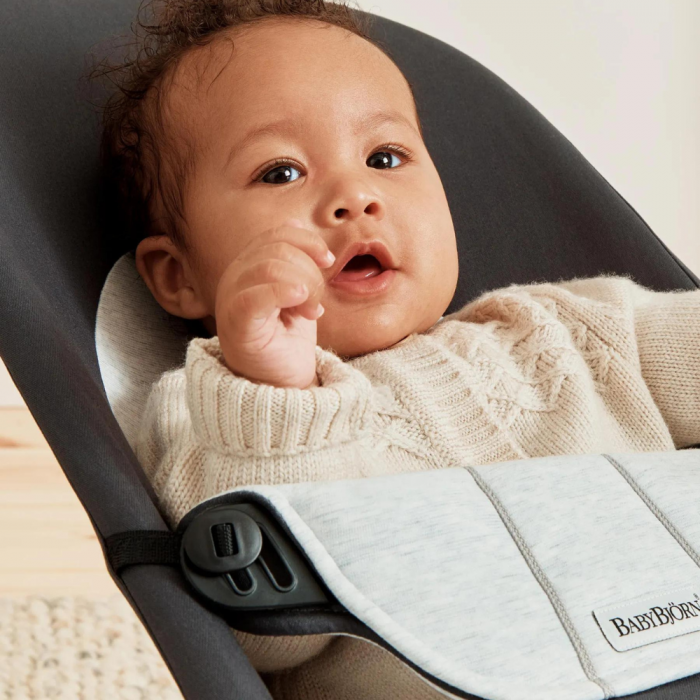 BabyBjorn - Balansoar Balance Dark Gray cu detalii Gray, Tesatura-Tricot [4]