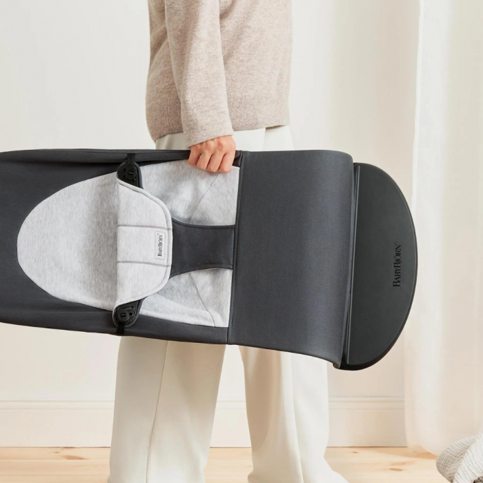 BabyBjorn - Balansoar Balance Dark Gray cu detalii Gray, Tesatura-Tricot [5]