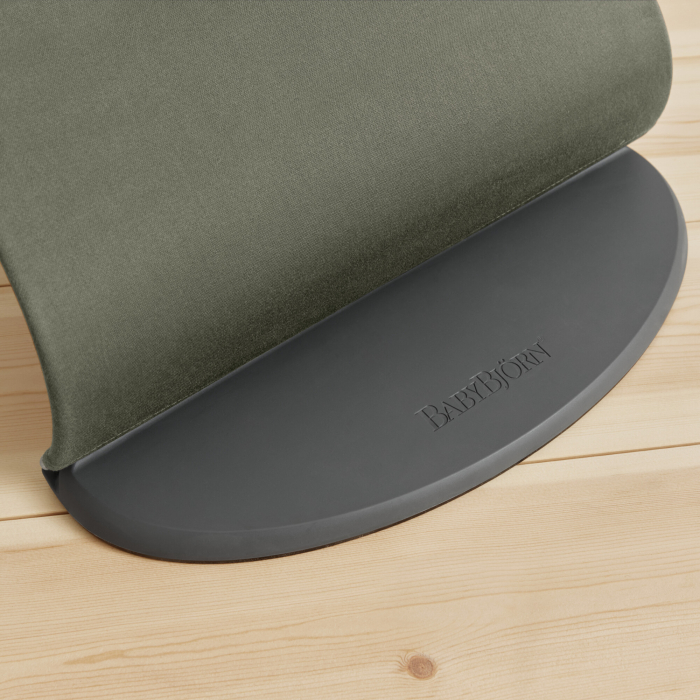 BabyBjorn - Balansoar Bliss Dark Green cu aspect delicat de petala, tesatura matlasata [4]