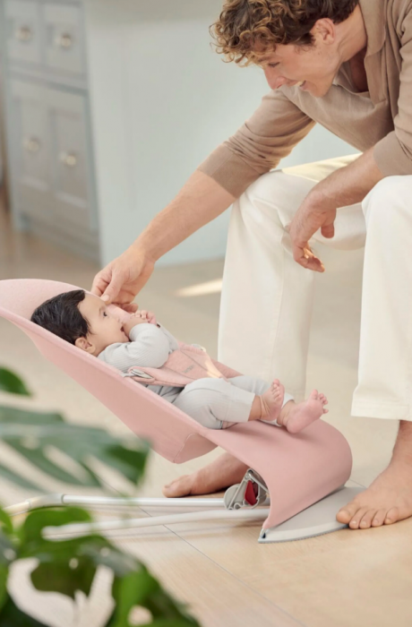 BabyBjorn - Balansoar Bliss Light Pink, 3D Jersey [5]
