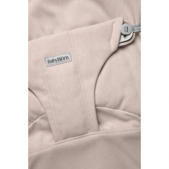 BabyBjorn - Balansoar Bliss Light Pink din tesatura melange cu aspect Clasic [7]