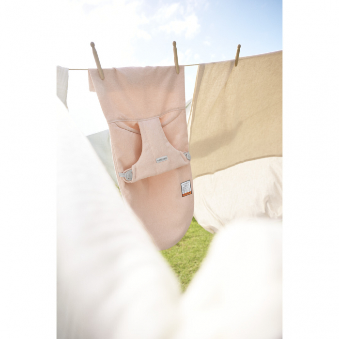 BabyBjorn - Balansoar Bliss Light Pink din tesatura melange cu aspect Clasic [5]