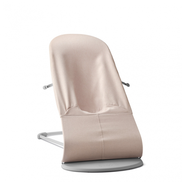 BabyBjorn - Balansoar Bliss Light Pink din tesatura melange cu aspect Clasic [6]