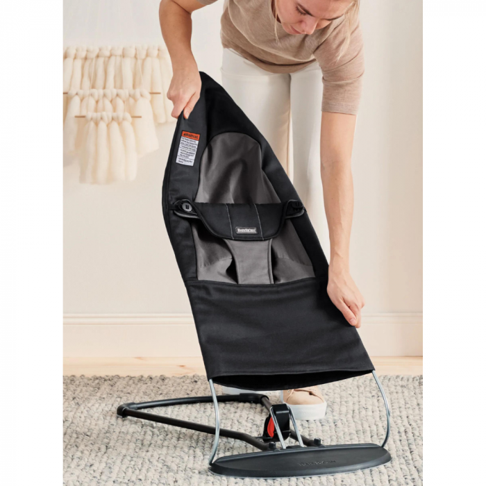 BabyBjorn - Balansoarul Balance Soft Black/Dark Gray, Tesatura [3]