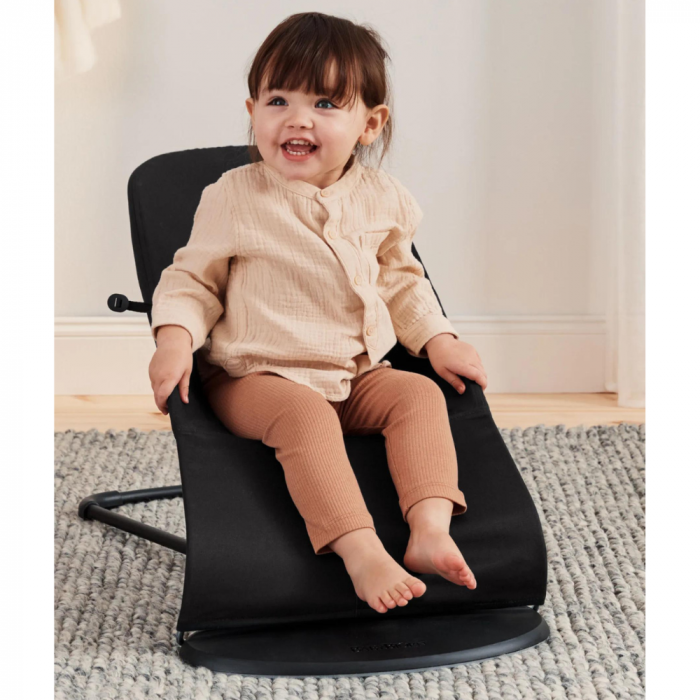 BabyBjorn - Balansoarul Balance Soft Black/Dark Gray, Tesatura [4]