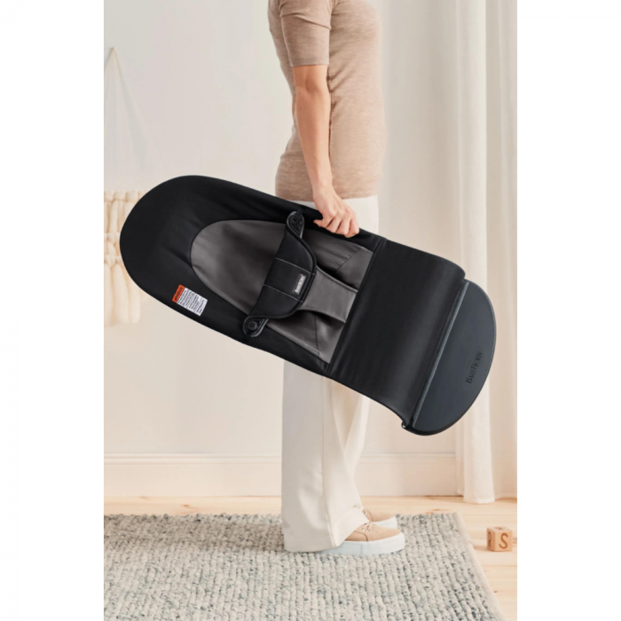 BabyBjorn - Balansoarul Balance Soft Black/Dark Gray, Tesatura [2]