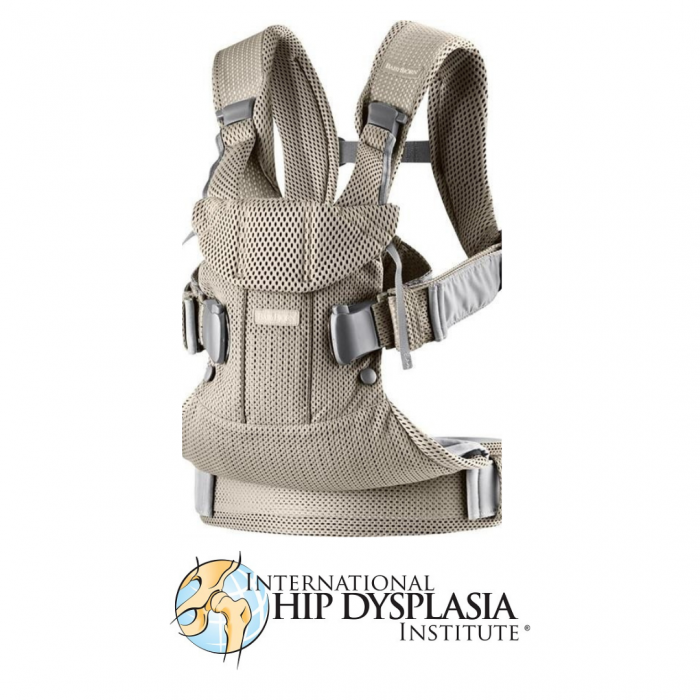 BabyBjorn - Marsupiu anatomic One Air - Greige, 3D Mesh [2]
