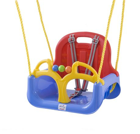 BabyGo - Leagan transformabil 3 In 1 - Blue Red [2]