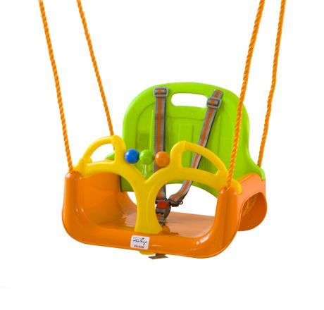 Leagan transformabil 3 In 1 - Green Orange [2]
