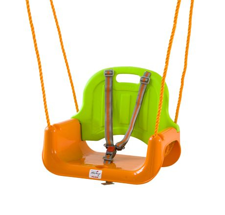 Leagan transformabil 3 In 1 - Green Orange [3]