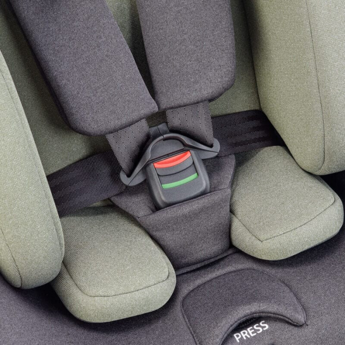 BabyGo - Scaun auto rotativ cu isofix, MOVE360 Green, 40-150 cm, certificat R129 de la nastere de 12 ani [6]