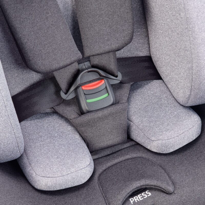 BabyGo - Scaun auto rotativ cu isofix, MOVE360 Grey, 40-150 cm, certificat R129 de la nastere de 12 ani [24]