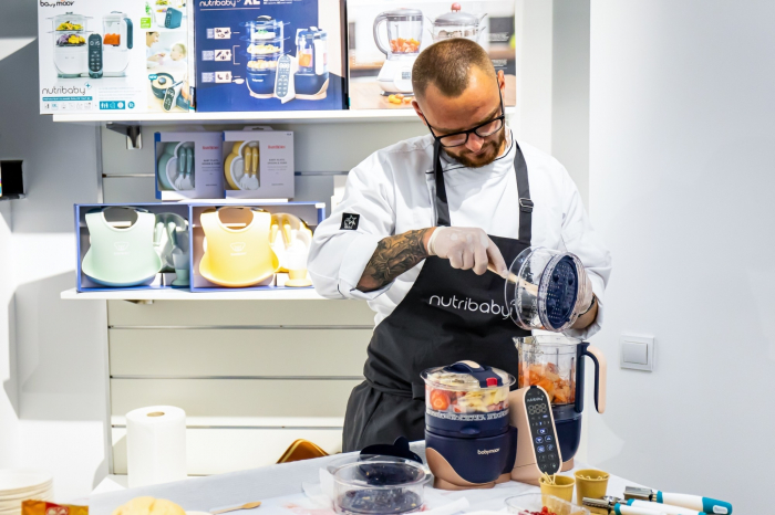 Robot multifunctional 5 in 1 Nutribaby (+) Loft White -preparare hrana copii [8]