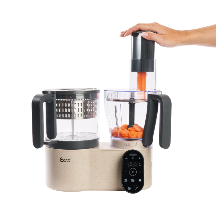 Babymoov - Robot multifunctional Nutribaby Evolution 5 in 1, cu functii integrate de feliere si razuire [3]