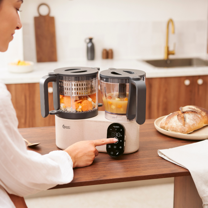 Babymoov - Robot multifunctional Nutribaby Evolution 5 in 1, cu functii integrate de feliere si razuire [10]