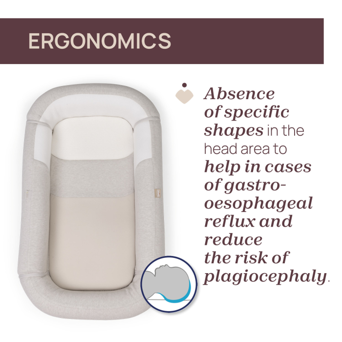 Babynest multifunctional 3 in 1 Chicco Mommy Pod, Natural 0 luni+ [3]