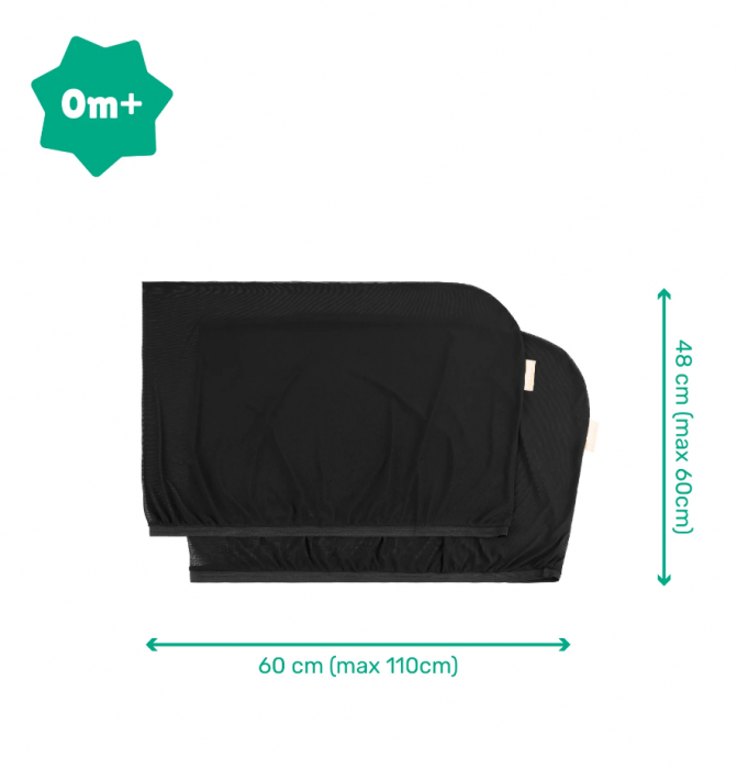 Badabulle - Set 2 parasolare pentru geam cu functie 2 in 1 [4]