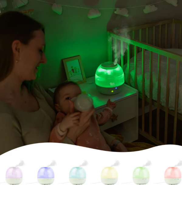 Badabulle - Umidificator si lampa de Veghe Bubble [5]