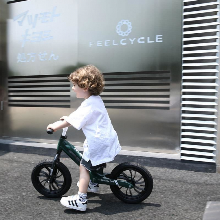 Balance bike QPlay Racer Verde [3]