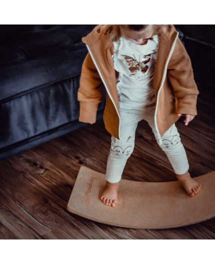 Balance board Junior - placa de echilibru din lemn pentru copii mici [7]