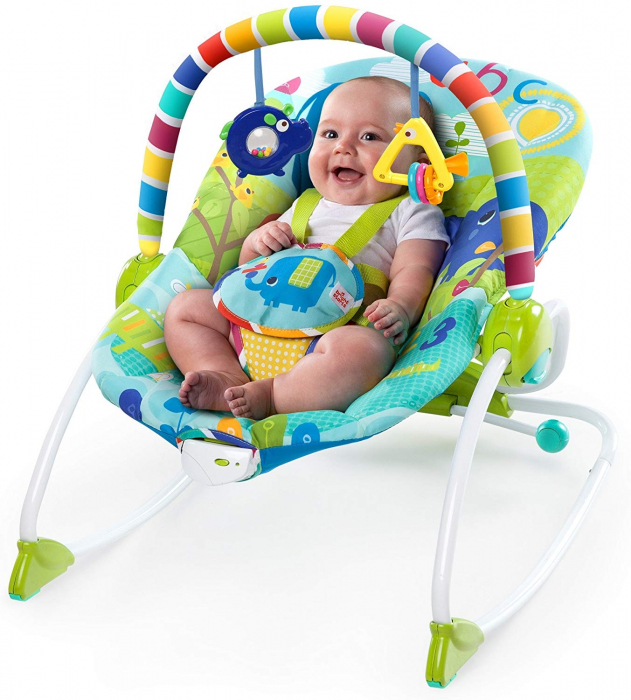 Balansoar cu vibratii 2 in 1 Merry Sunshine [2]