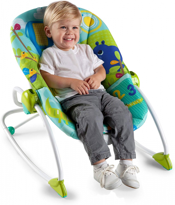 Balansoar cu vibratii 2 in 1 Merry Sunshine [6]