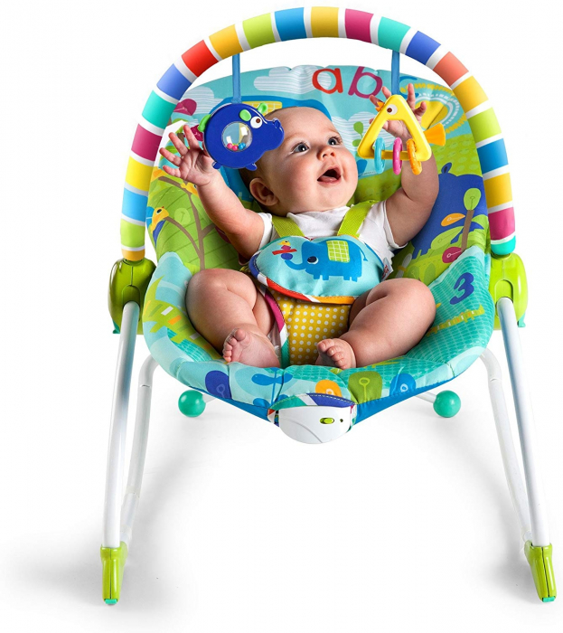 Balansoar cu vibratii 2 in 1 Merry Sunshine [7]