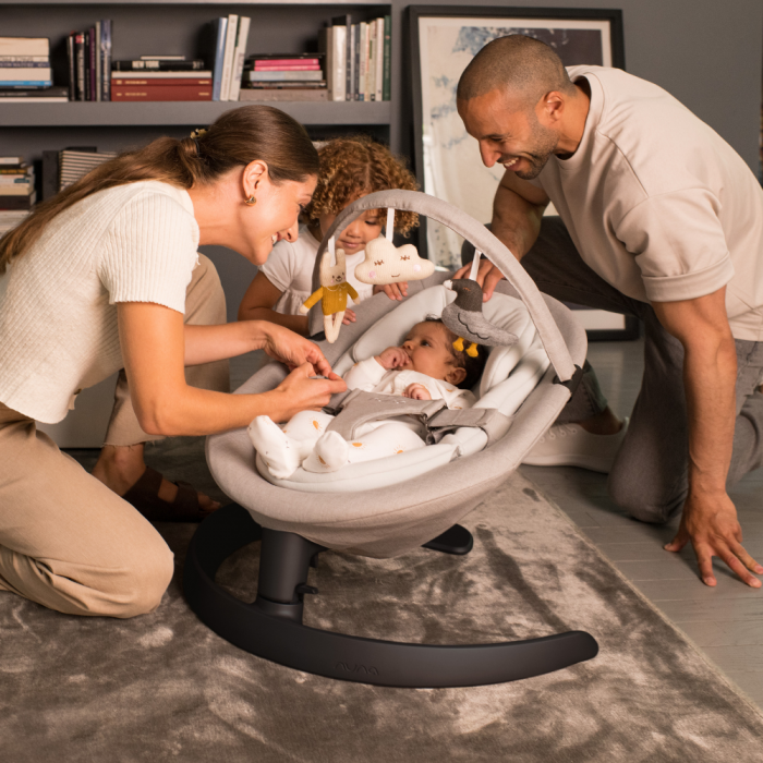 Balansoar bebelusi  Nuna - Sezlong LEAF Grow Cedar [5]