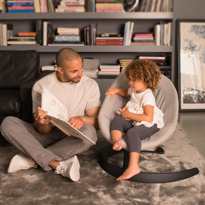 Balansoar bebelusi  Nuna - Sezlong LEAF Grow Cedar [11]