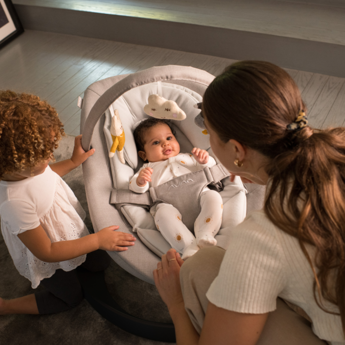 Balansoar bebelusi  Nuna - Sezlong LEAF Grow Cedar [2]