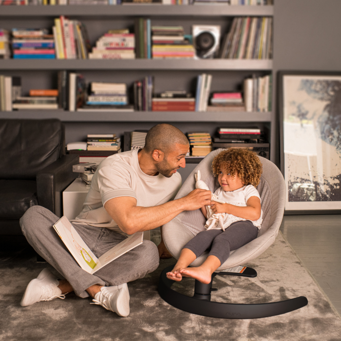 Balansoar bebelusi  Nuna - Sezlong LEAF Grow Cedar [14]