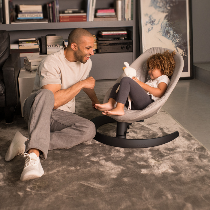 Balansoar bebelusi  Nuna - Sezlong LEAF Grow Cedar [12]