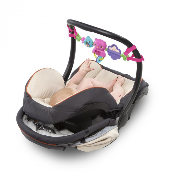 Bara de jucarii pentru balansoar Take Along Busy Birdies, Bufnita [3]