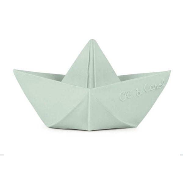Barcuta origami, jucarie de baie, menta [1]